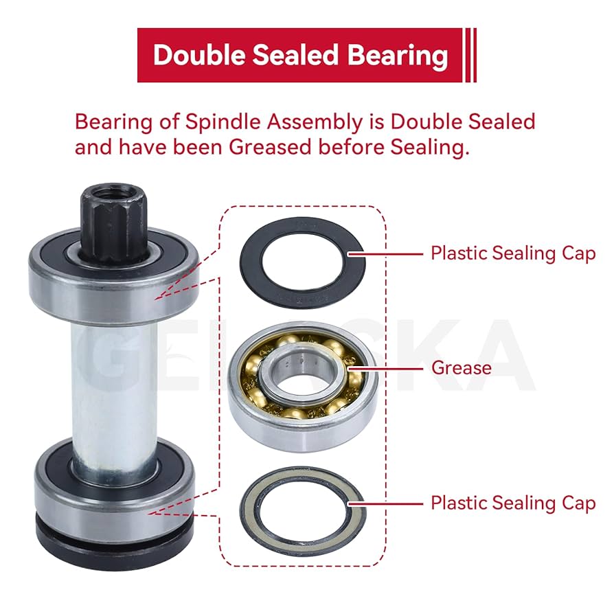 専用FSK Amazon.com : 8TEN Mower Deck Spindle for Hustler 783506